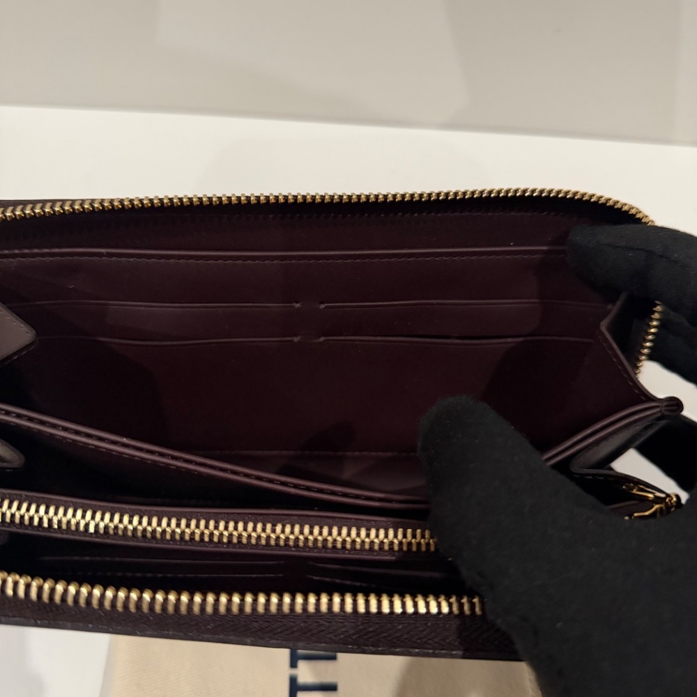 Louis Vuitton Vernis Zippy Long Wallet Amarante Patent Leather 2018 - Picture 7 of 10